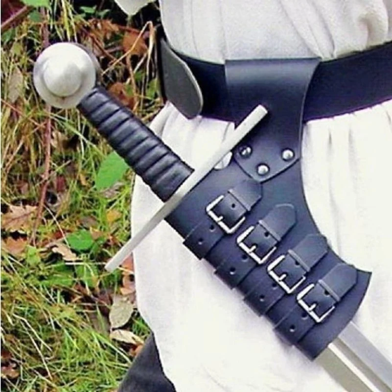 Мужская модная винтажная вешалка в средневековом стиле с пряжками аксессуары