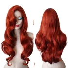 Парик Джессика Кролик волнистые длинные медные красные волосы маленькая Русалочка Принцесса Ариэль термостойкий косплей костюм парик