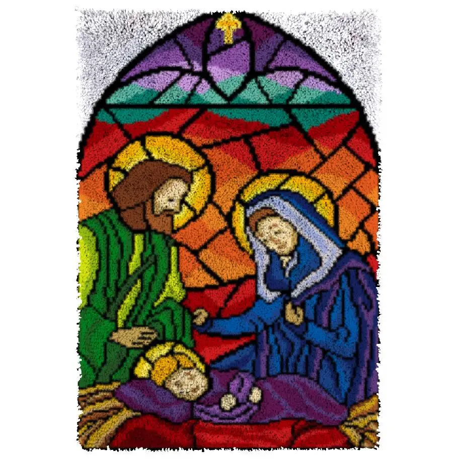 

Защелкивающийся крючок, религиозная подушка, искусственный коврик, узоры для рукоделия, вышивка крестиком, вышивка крючком, подушка для вышивки