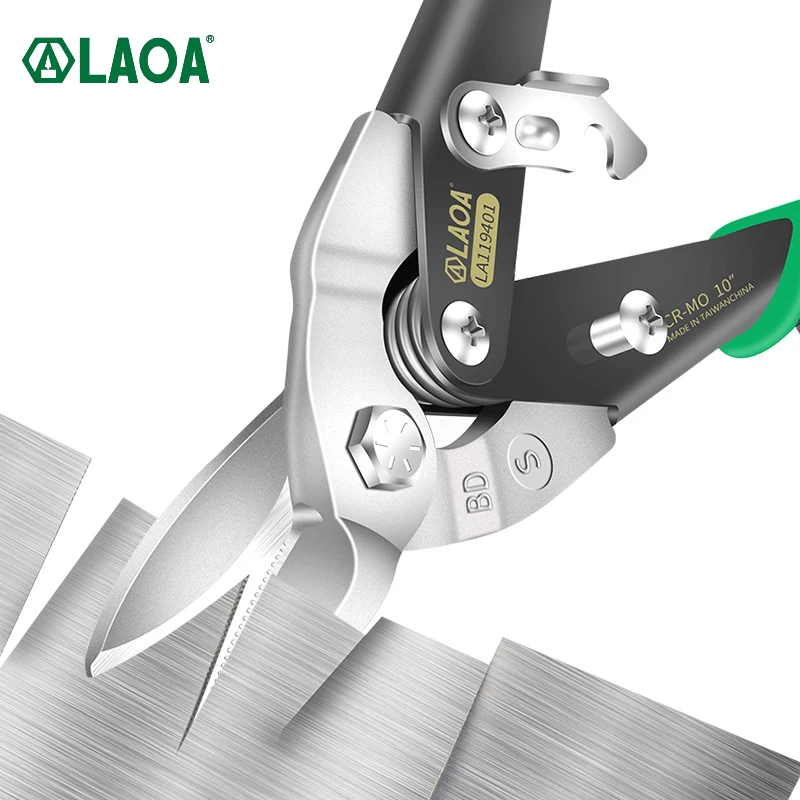 LAOA мощный многофункциональная железная листовые ножницы Киль Нержавеющая сталь
