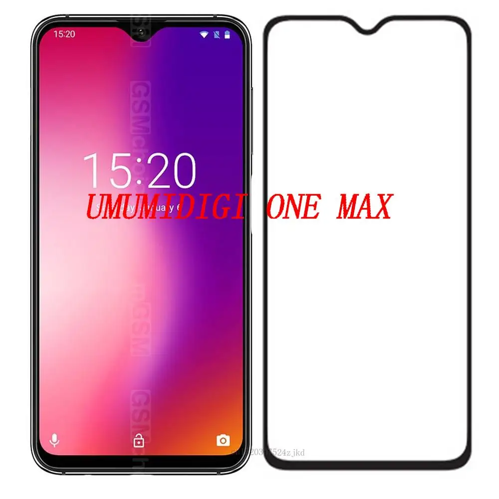 Защитное стекло для Umidigi One Max, закаленное стекло с полным покрытием