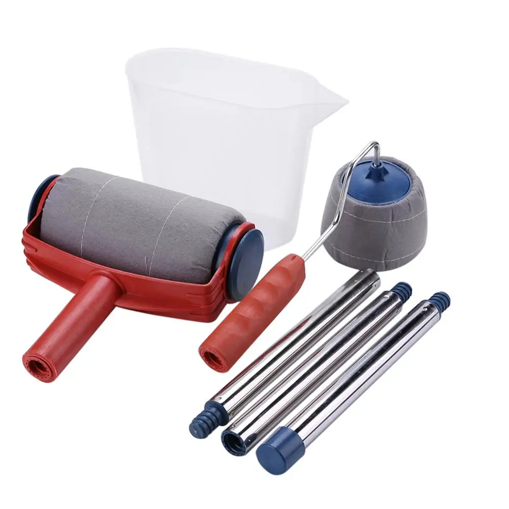 Горячая Распродажа 5 в 1 ролик для нанесения краски профессиональный бегун