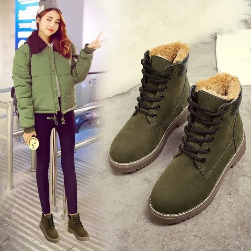 

Женская обувь, зимние ботинки, модные повседневные мотоциклетные ботинки, женские плюшевые теплые ботинки на платформе, женские ковбойские...