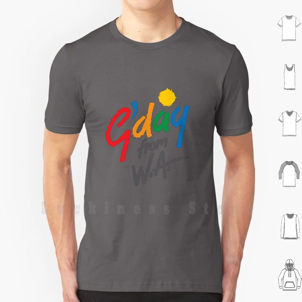 Мужская хлопковая футболка G⟚y из Wa с принтом новая крутая Gday Западная