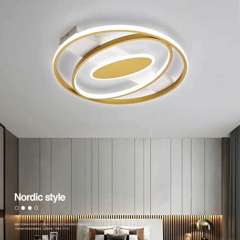 

Modern minimalist led bedroom lamp ceiling lamp room lamp Nordic luxury ins net red creative personality restaurant lamp