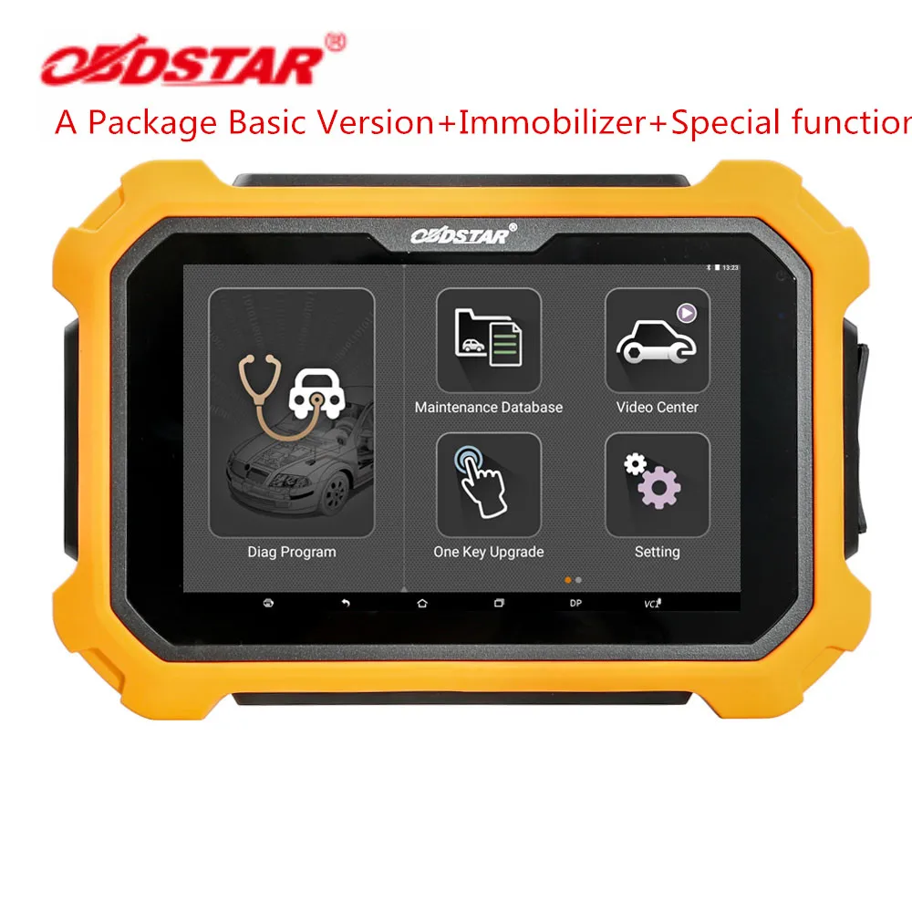 OBDSTAR X300 DP Plus X300 PAD2 полная версия Поддержка программирования ЭБУ и коррекции одометра EEPROM для Toyota Smart Key - Цвет: Серый
