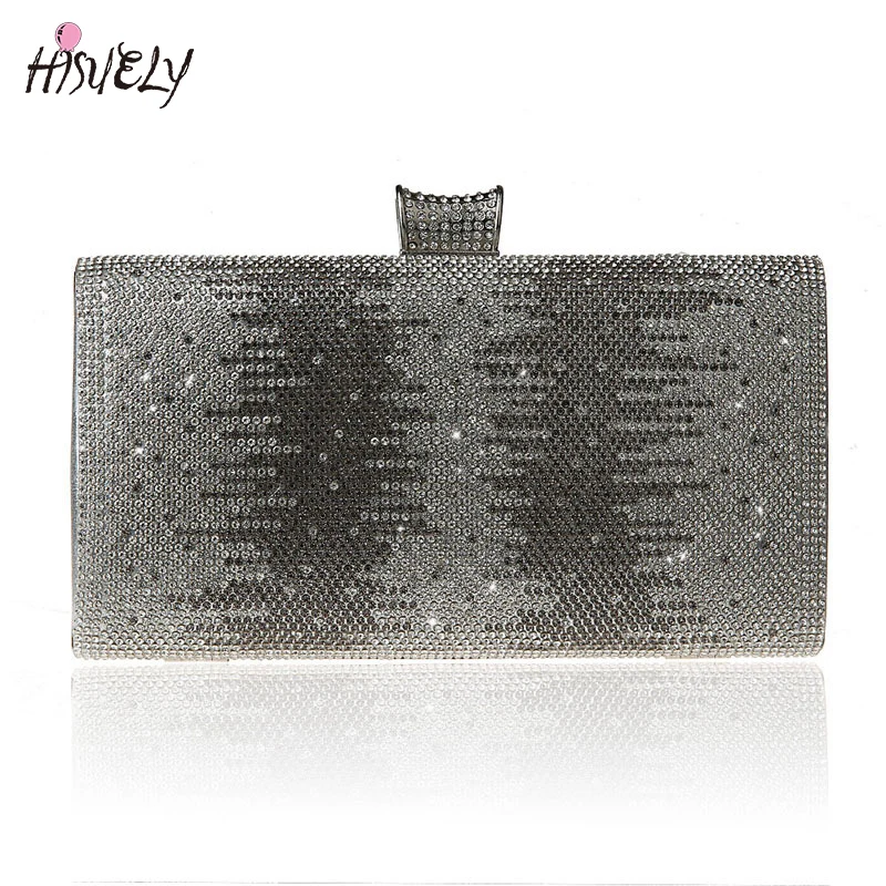 Женская вечерняя сумка клатч с кристаллами WY113|fashion shoulder bags|shoulder bagsbag f |