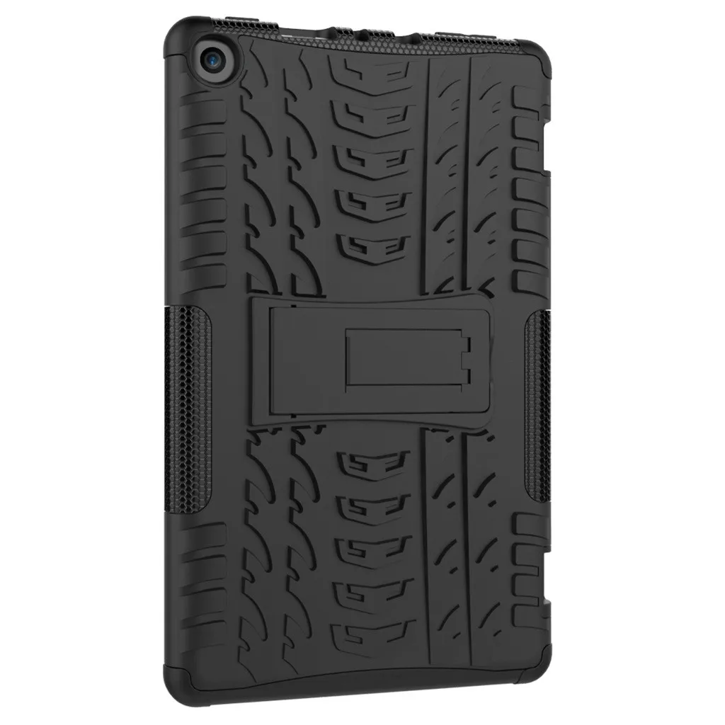 Для Amazon Kindle Fire HD 8 2017/2018 противоударный Гибридный резиновый чехол подставка 100%