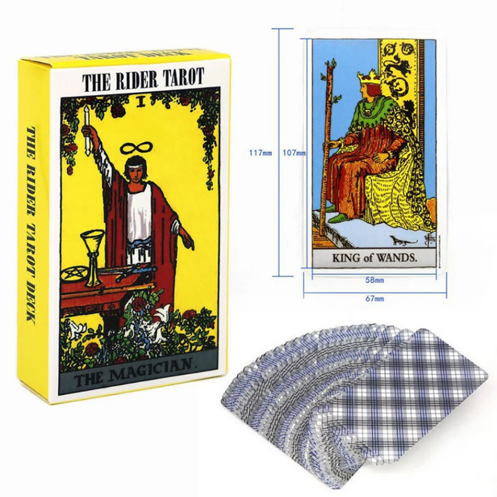 1 комплект колоды Для Таро колода для карт с гидом карточка прогноза Арта |