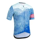 Вело-Джерси WULITOTO, Быстросохнущий мужской велосипедный Топ, Повседневная Уличная велосипедная рубашка для езды на велосипеде, велосипедная Джерси для мужчин