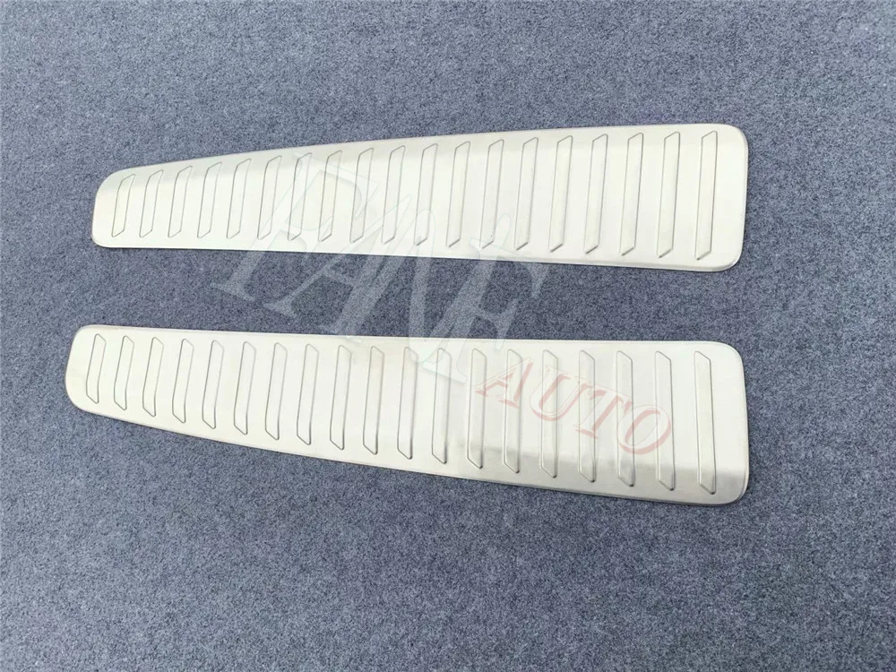 Stainless Steel Rear Bumper Foot Plate Cover Trunk Sill Guard for Honda Odyssey