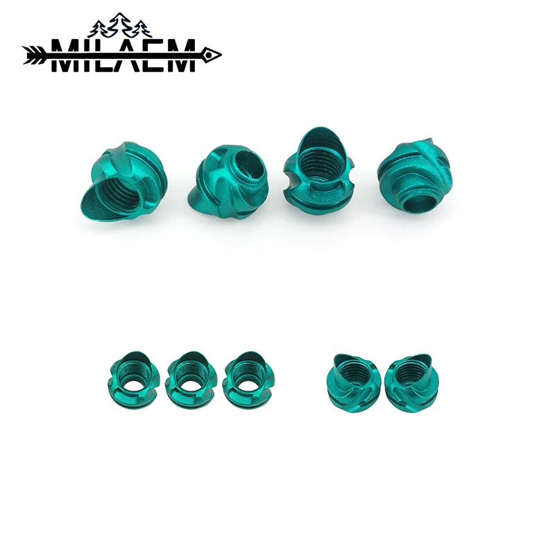 

2 Pcs Archery Peep Sight New Blue 37/45 Degree Aluminum Alloy Compound Bow Targeting Tools Bow and Arrow for Hunting Shooting