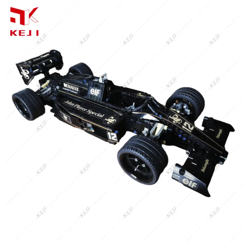 KEJI MOC-70614 John Player специальная формула 1 гоночный автомобиль модель F1 конструктор