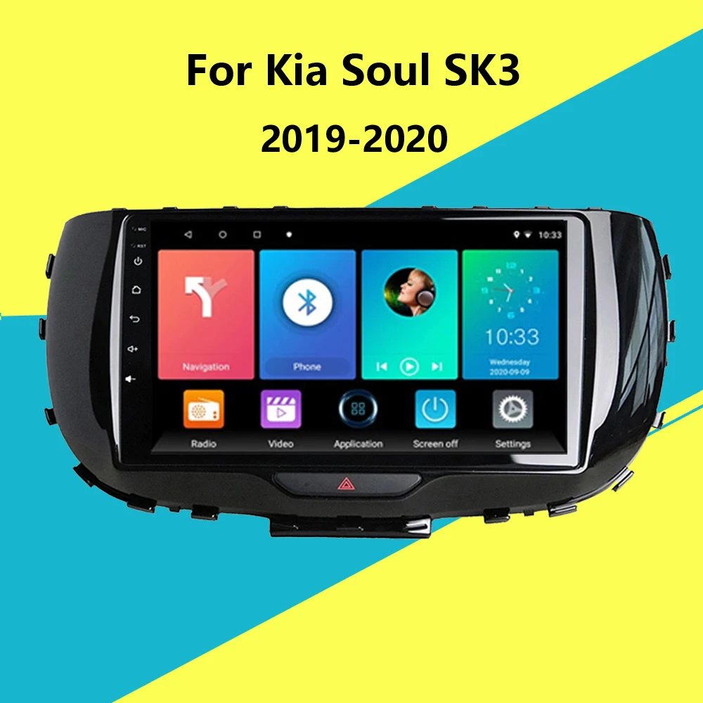 10 1 &quot2.5D Android 8 Автомобильный мультимедийный GPS плеер для Kia Soul SK3 2019 2020