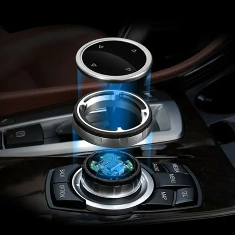 

Trim Multimedia Knob Cover Cover For BMW F10 F20 F30 F32 F33 F34 Knob Media Big Newest Protable