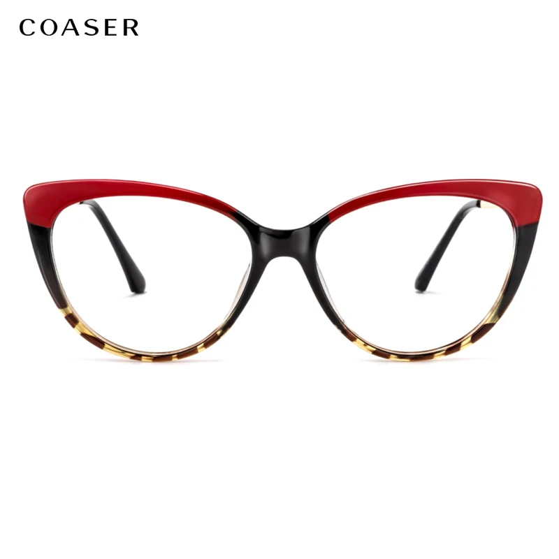 

Optical Myopia Glasses Vintage Design Cat Eye Blue Light Blocking Women Eyeglasses Spring Hinges Offer You A Comfortable Fit