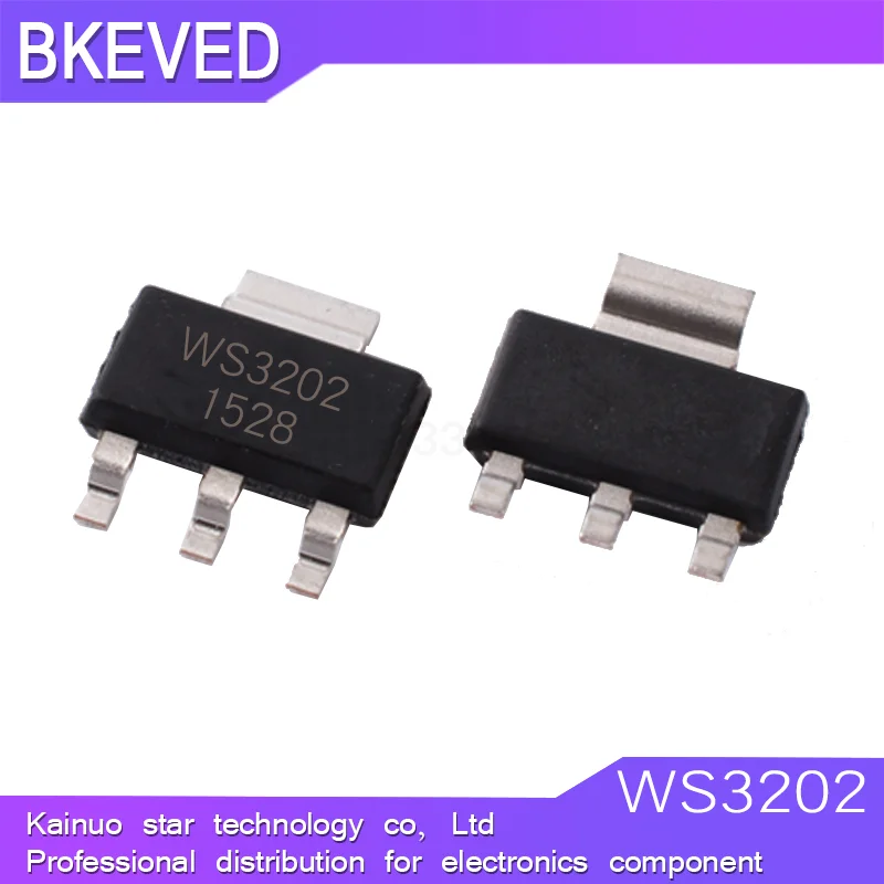 

5pcs WS3202 SOT-89 WS3202K-3/TR SOT89 SOT WS3202K WS3202K-3