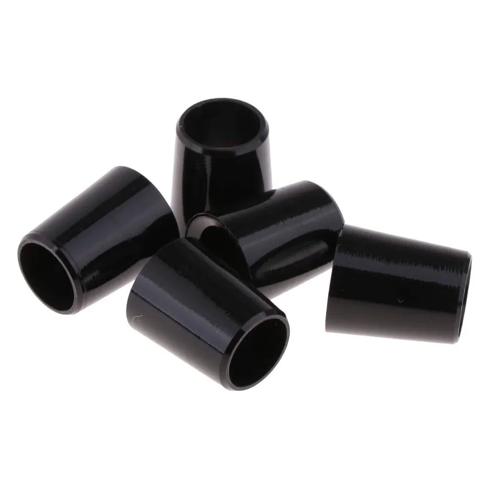 

5pcs Black Golf Shaft Sleeve Ferrules 0.370 Irons Cap Adapter Ring