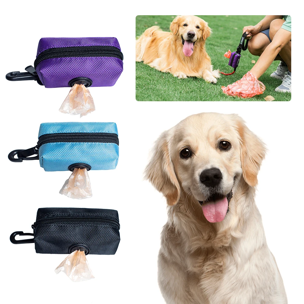 Pet Puppy Cat Pick Up Poop Bag Dispenser переносная сумка для собак держатель мусора домашних