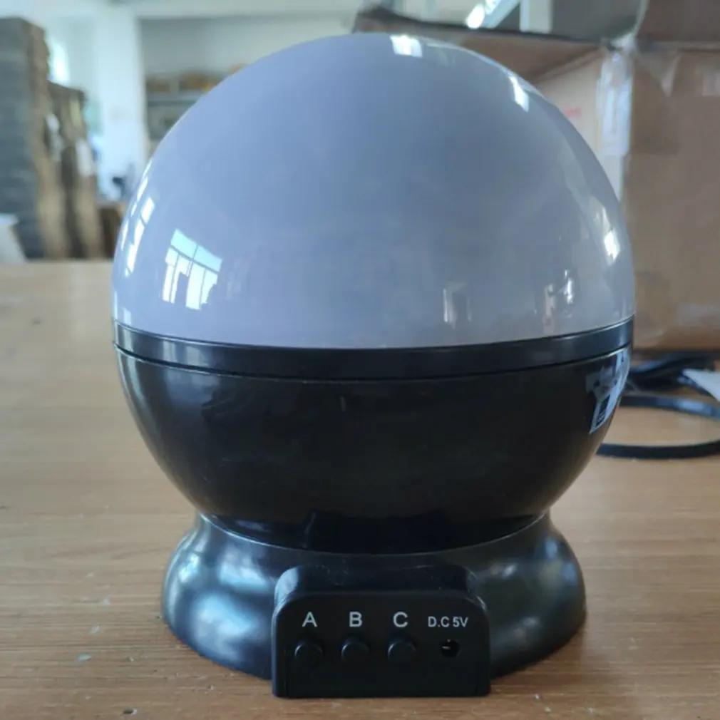 

Black Sky Shell Rotating Starlight Christmas led Nightlight