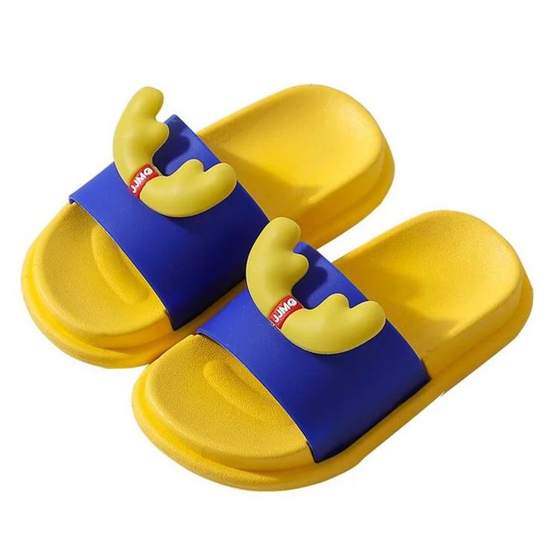 

Kruleepo Children Kids Indorr Household Sandals Shoes Boy Girl Antiskid Summer Slippers Shoe