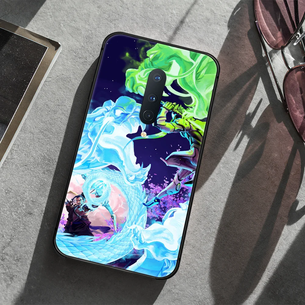

Overwatch OW game Phone Case Cover Hull For 1+ Oneplus 5T 6 6T 7 7T 8 8T Pro black Bumper Fashion Hoesjes Soft Etui Luxury Shell