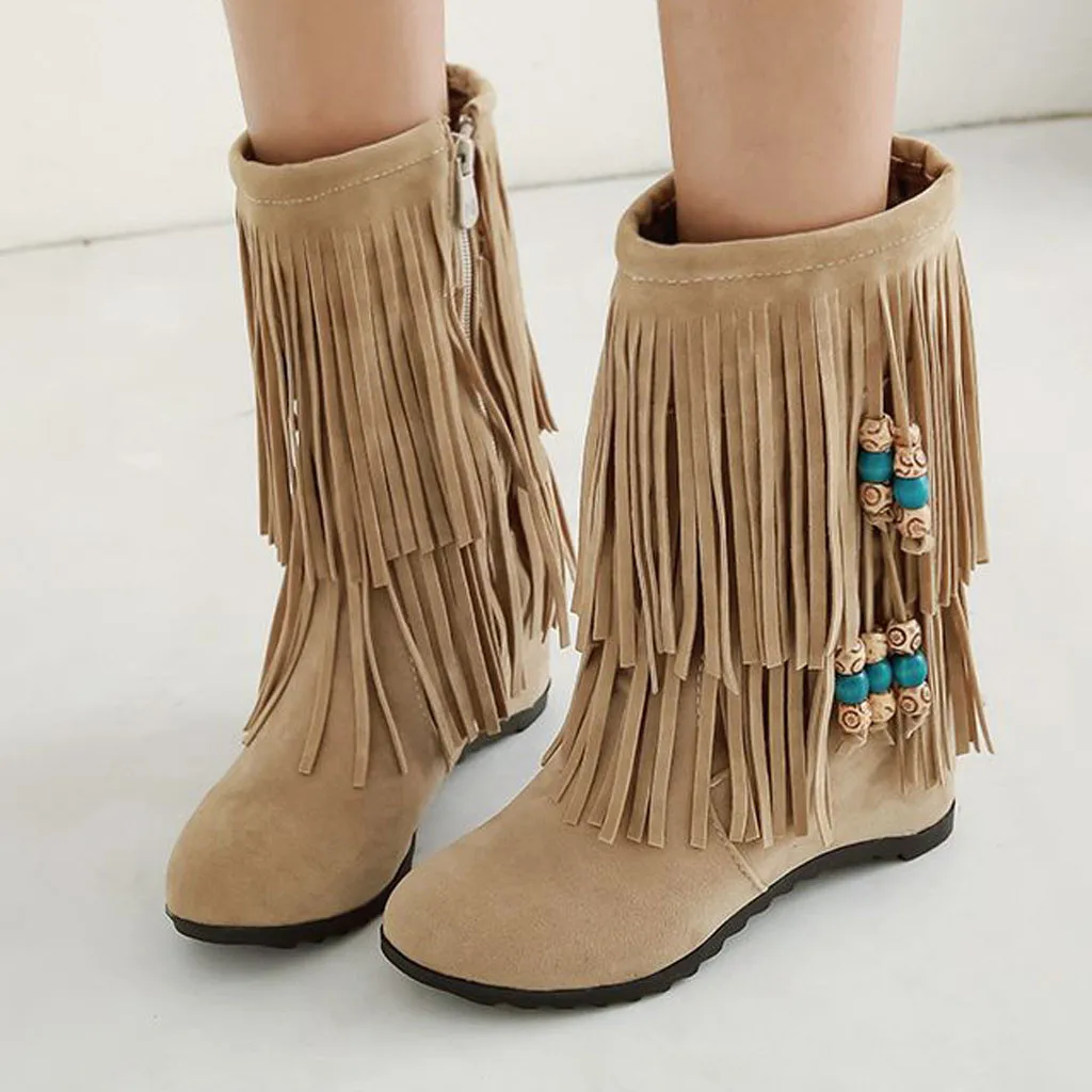 Женские ботинки на высоком каблуке зима и осень 2019 женские замшевые длинные с