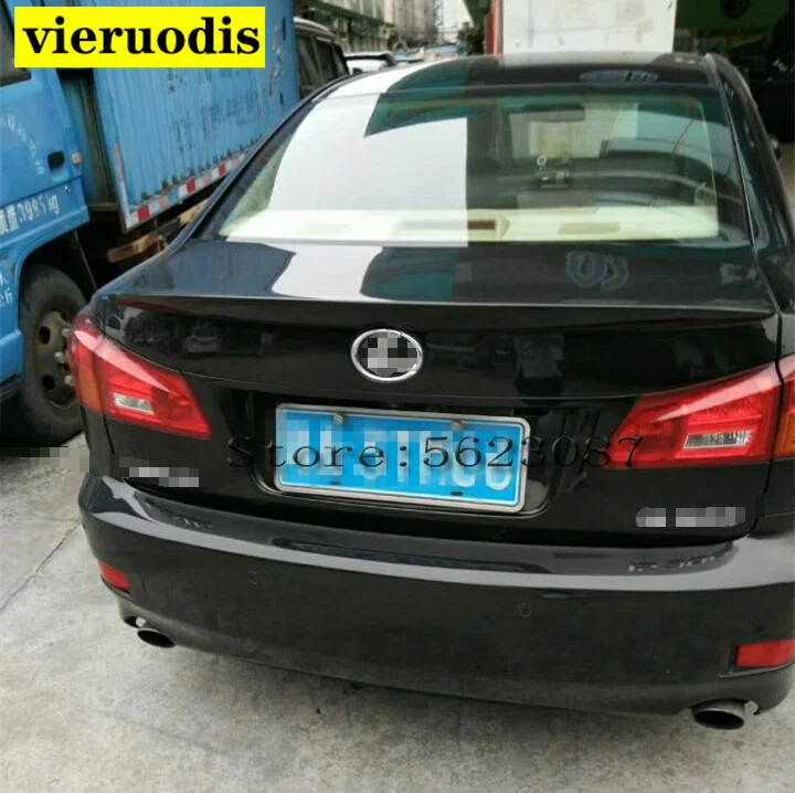 Спойлер для LEXUS IS250 IS300 IS350 2006 2011 высококачественный спойлер из АБС пластика