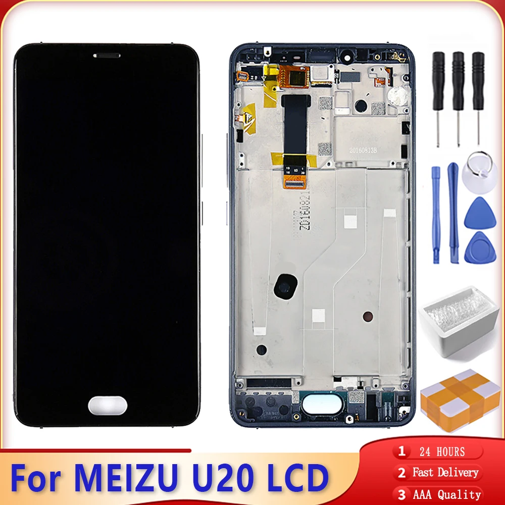 5 &quotоригинальный Дисплей для MEIZU U20 ЖК дисплей кодирующий преобразователь