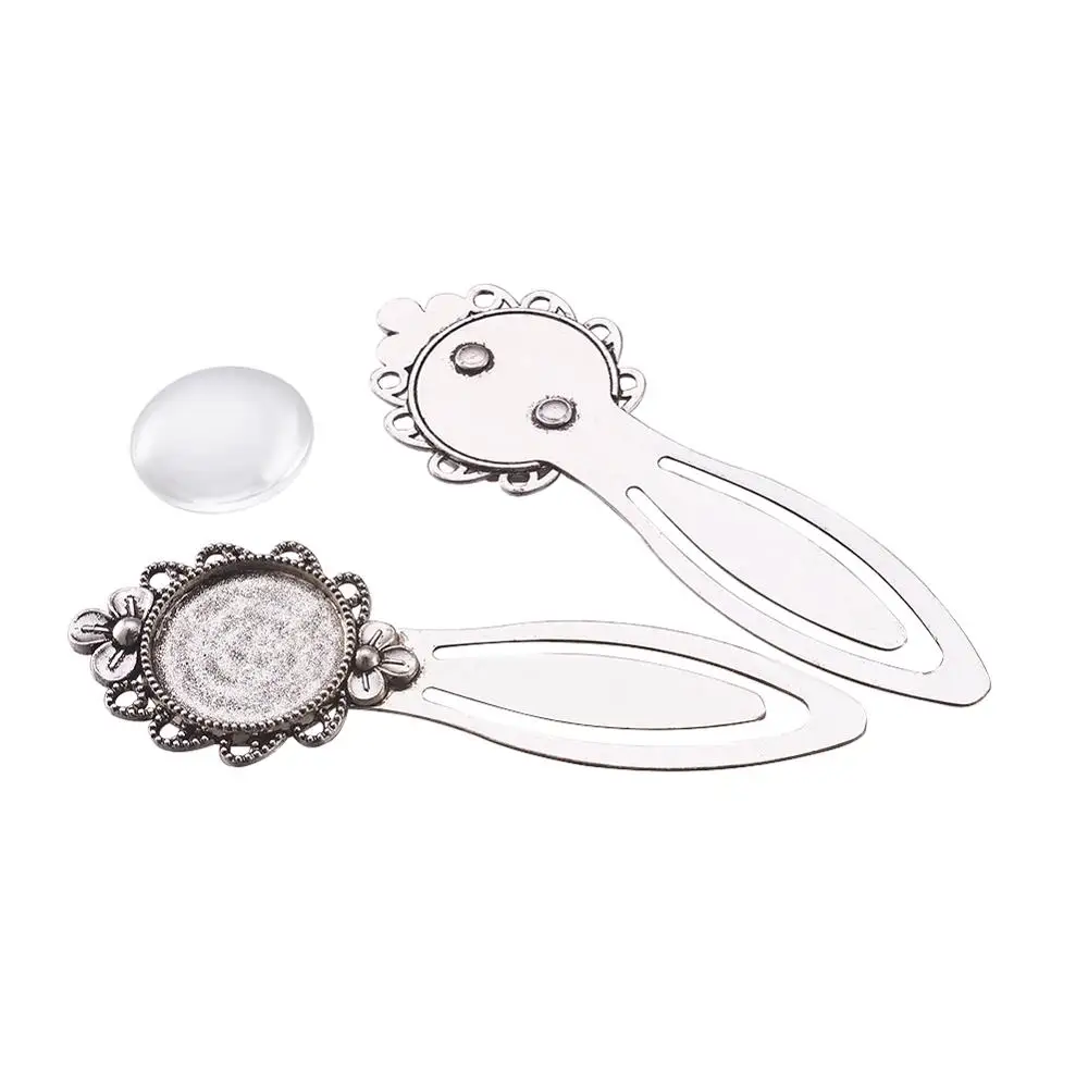 Прозрачный стеклянный кабошон в форме купола 20 мм Обложка для античного