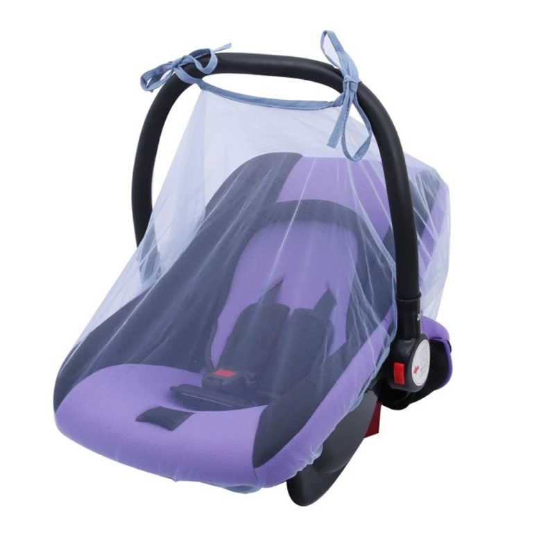 

Baby Stroller Mosquito Bug Net 31"43" t Insect Netting Cover Multi Color for Pram Buggy Infant Carriers Car Seats