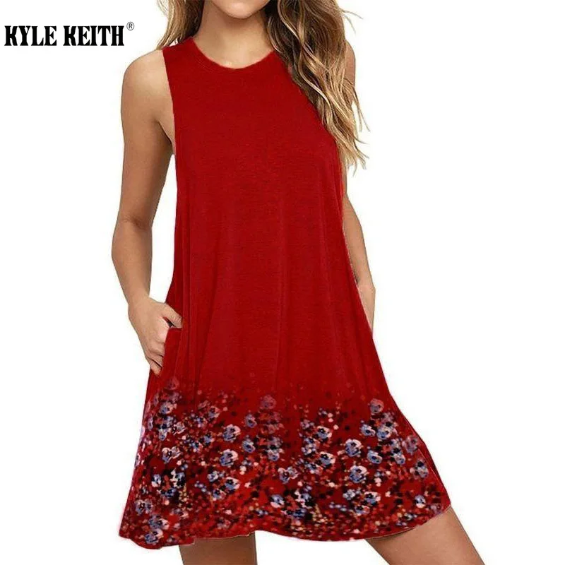 

Plus Size S-6XL Women Sleeveless Print Vest Maternity Dress Summber Beach Pregnancy Clothes Vestido Embarazada