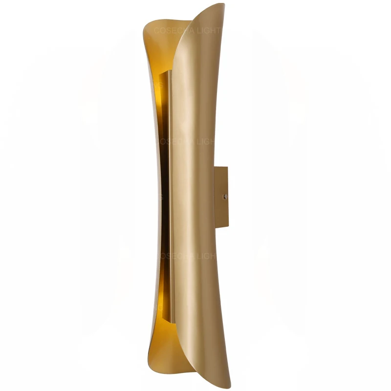 Современные креативные настенные светильники декоративные черные/белые/Золотые