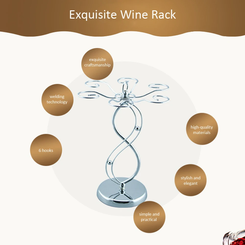 Держатель бокалов стойка для стаканов вина красное вино стеклянная чашка