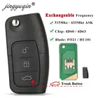 Автомобильный Дистанционный ключ jingyuqin 315433 МГц 4D63 4D60 для Ford Fusion Focus Mondeo Fiesta Galaxy HU101 FO21, автомобильные откидные ключи