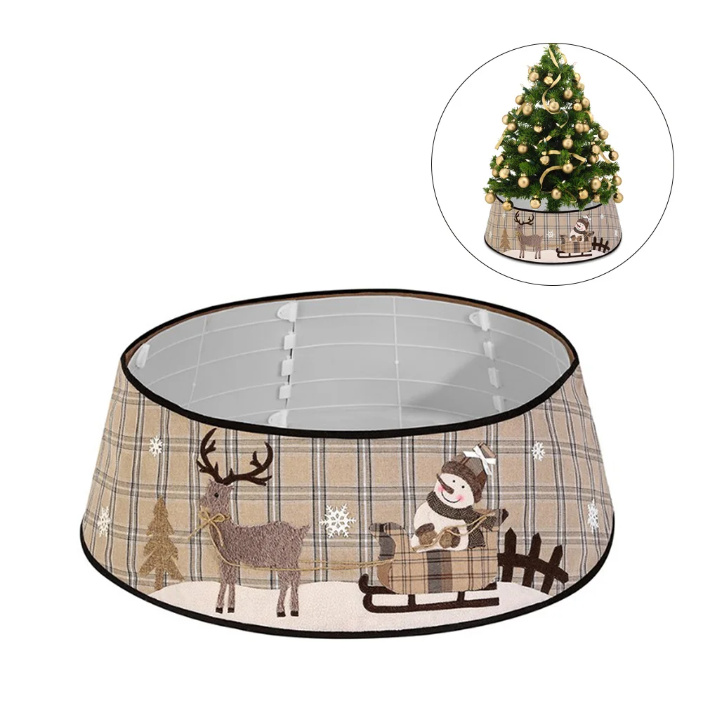 

48 Inch Christmas Tree Skirt Decorative Tree Base Cover Christmas Tree Decor Christmas Tree Ornament Floor Decor Special