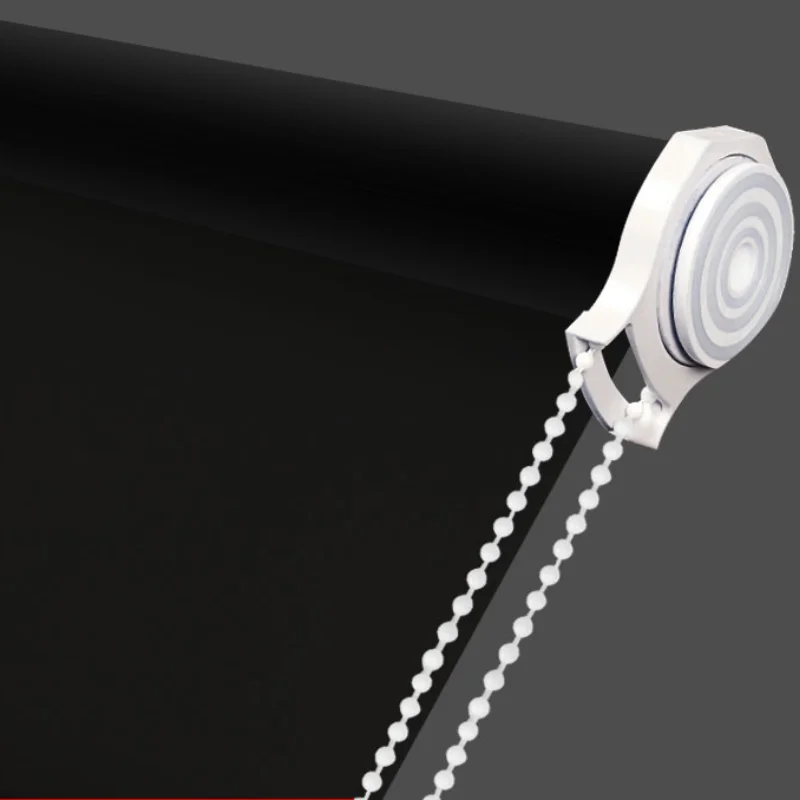 

New Free Punching Installation Roller Blind Curtain Bathroom Full Shading Sunshade Waterproof Roll-up Office Lifting Curtain