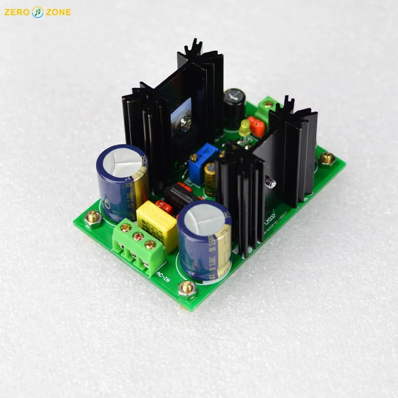 

Hi-Fi LM317/LM337 Регулируемый выпрямительный фильтр PSU плата Регулируемый блок питания