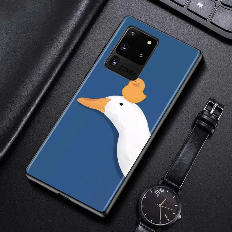 

Cartoon Duck Cute for Samsung S20 FE Ultra Plus A91 A81 A71 A51 A41 A31 A21S A11 A72 A52 A42 A32 A12 A02S Phone Case