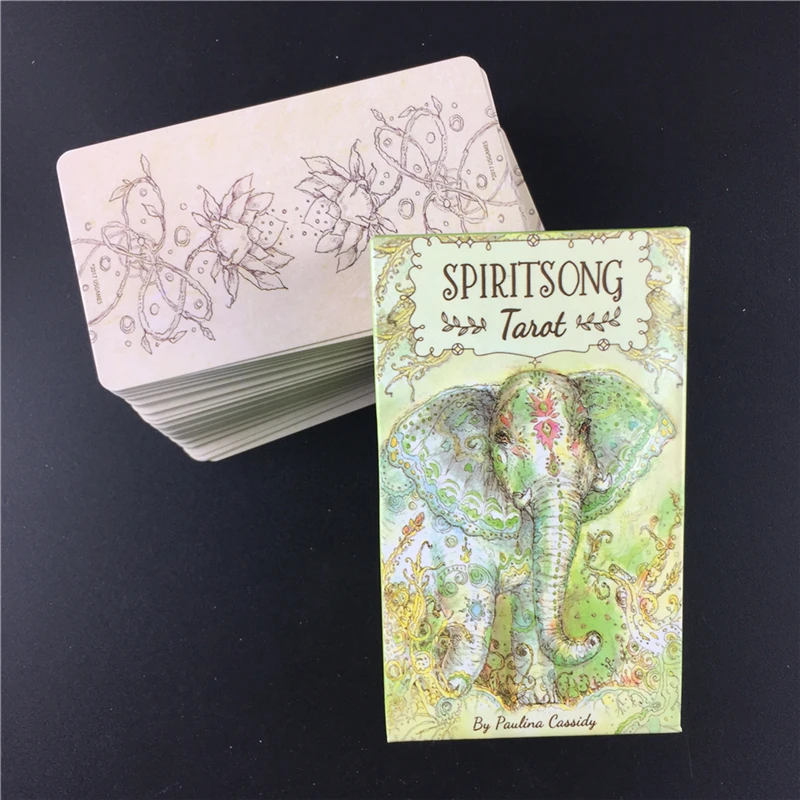 Spiritsong Карты Таро настольные игры для игр игральные карты вечевечерние с