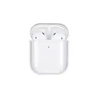 Беспроводная зарядная коробка Soft Прозрачный чехол из материала TPU, Bluetooth защитный чехол для наушников, 1 шт.