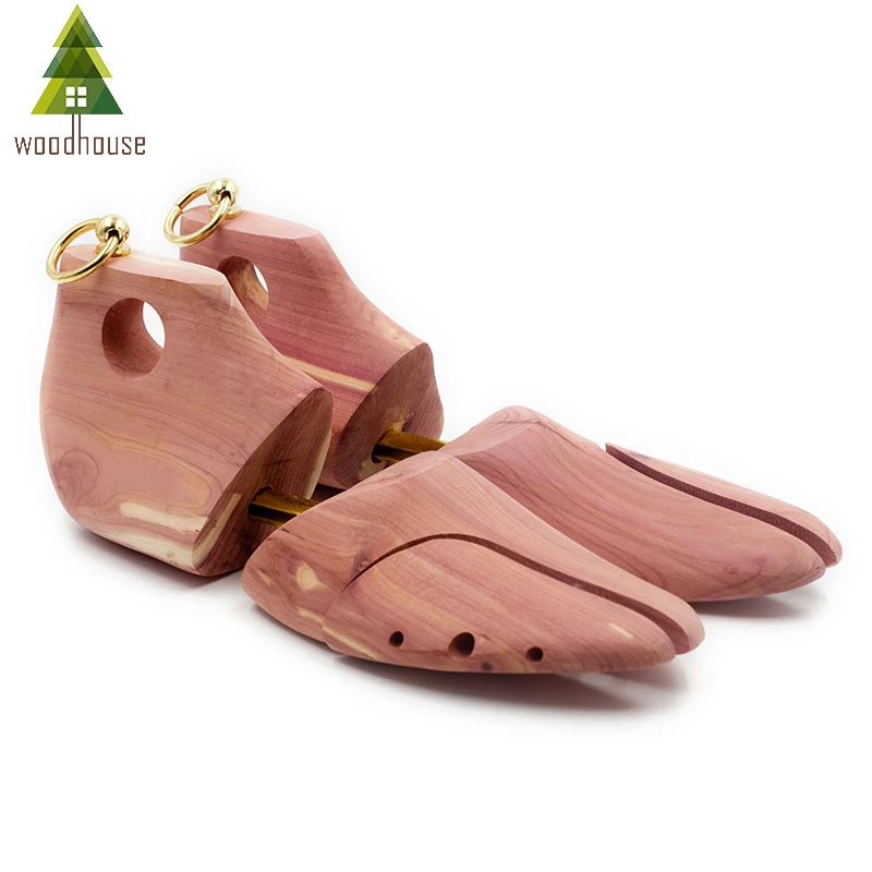 Деревянная мужская обувь Двухтрубная Регулируемая из красного кедра | Обувь