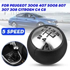 5 скоростей из искусственной кожи ручка переключения передач для Peugeot 307 308 3008 407 5008 для Citroen C3 C4 C4 Picasso C8