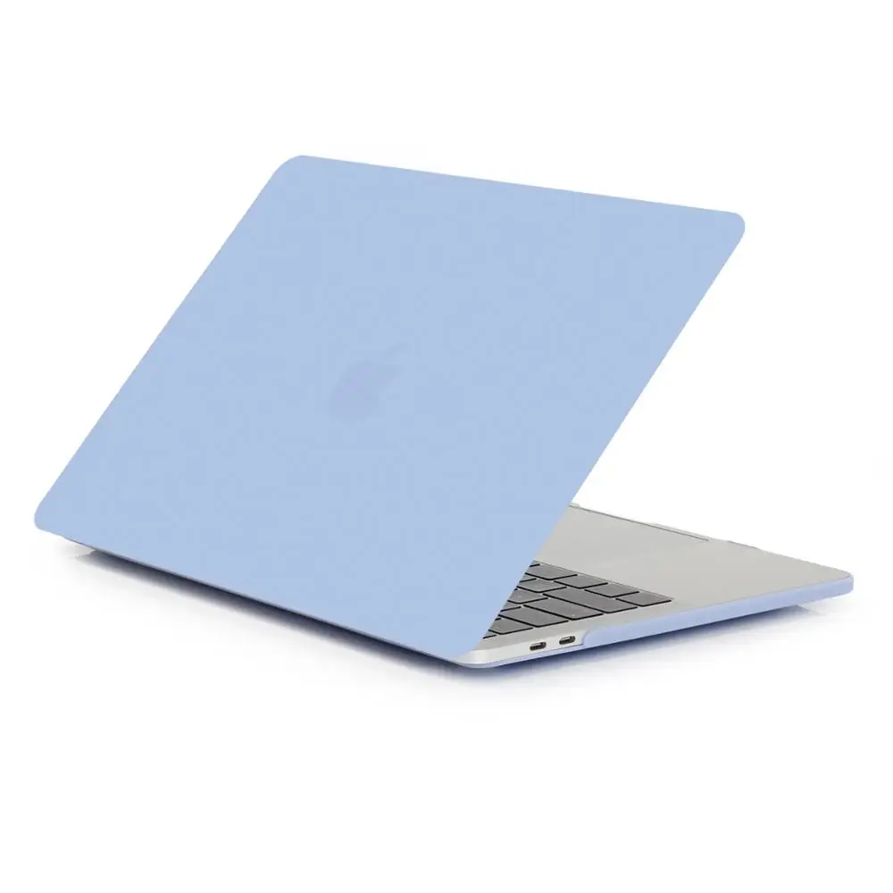 Matte New Blue Чехол для ноутбука Apple Macbook Mac book Air Pro retina Сенсорный бар 11 12 13 15 дюймов матовый жесткий чехол для ноутбука 13,3 сумка оболочка - Цвет: Matte New Blue