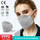 Новые серые маски kn95 FFP2 Mascarillas 5-слойная FFP2 маска Cubrebocas многоразовая Защитная гигиеническая FFP3mask espaa