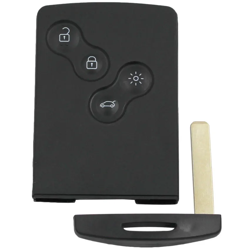 4 кнопки дистанционного ключа оболочки чехол умный Автомобильный ключ Hosuing