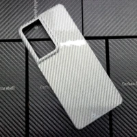 ultra thin glossy sliver 100 real carbon fiber cover for samsung galaxy s21 ultra carbon fiber case