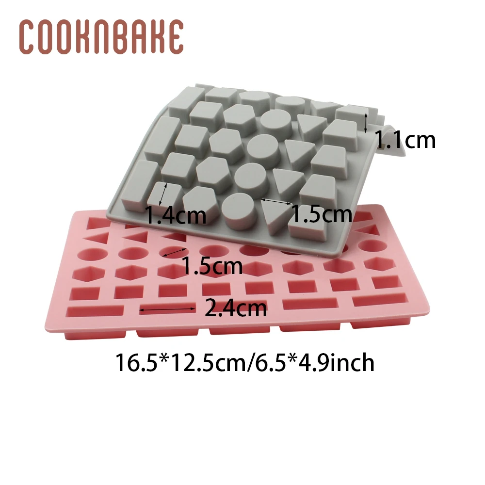 COOKNBAKE силиконовая форма для мастики поднос льда Мини Круглая квадратная конфет и