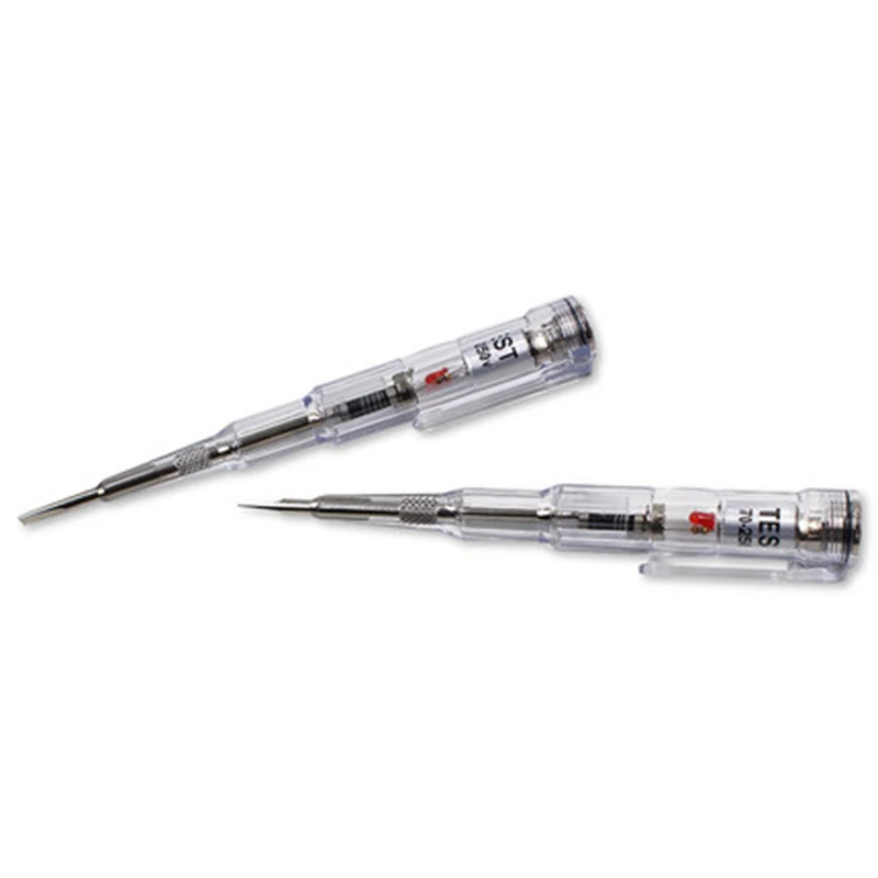 

Waterproof Induced Electric Tester Pen Screwdriver Probe light Voltage Tester Detector AC/DC 70-250V Test Pen Pencil