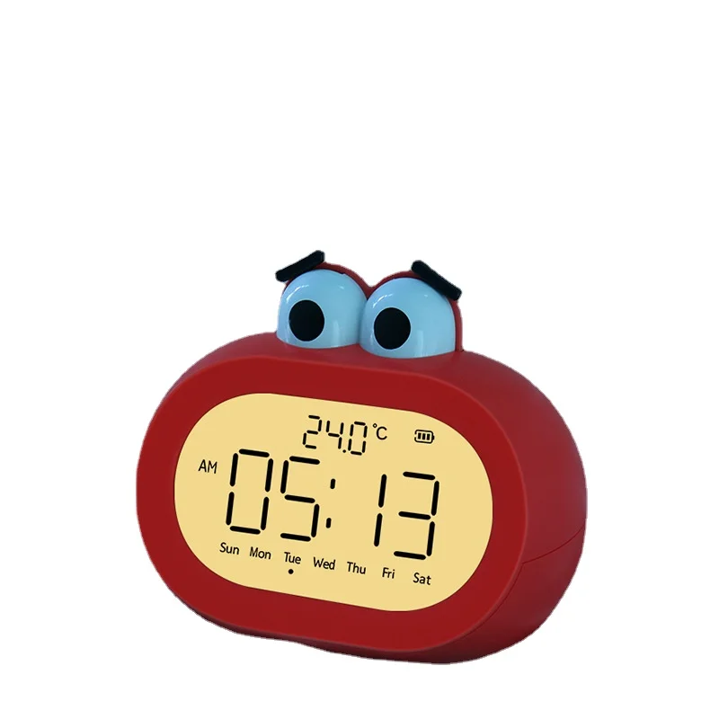 

Home Accessories for Bedroom Nordic Digital Led Walk Clock Digital Smart Bedside Office Electronics Radio Despertador Digital C